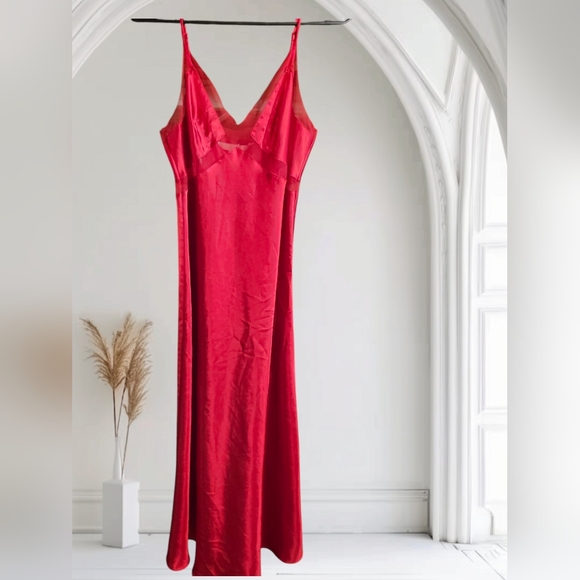 Victoria's Secret Other - Victoria's Secret Cherry Red Maxi Gown '08